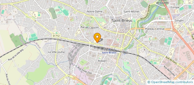 localisation de l'entreprise MONSIEUR JULIEN LETHEULLE à SAINT-BRIEUC