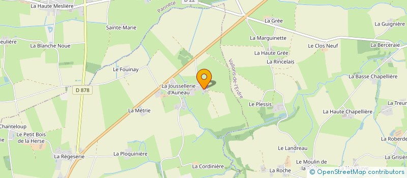 localisation de l'entreprise MONSIEUR JULIEN LETORT à POUILLE-LES-COTEAUX