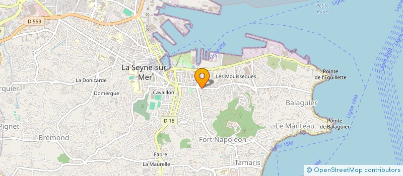 localisation de l'entreprise MONSIEUR JULIEN LETTERIO à LA SEYNE-SUR-MER