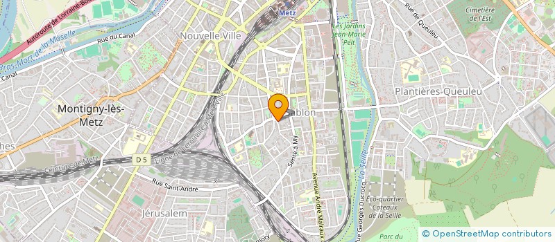localisation de l'entreprise MONSIEUR JULIEN LEUPOLD  METZ