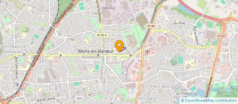 localisation de l'entreprise MONSIEUR JULIEN LEURENT  MONS-EN-BARUL