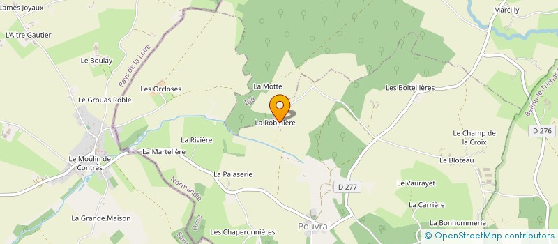 localisation de l'entreprise MONSIEUR JULIEN LEVASSEUR à POUVRAI