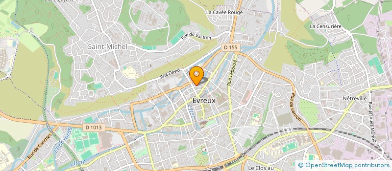 localisation de l'entreprise MONSIEUR JULIEN LEVEILLARD  EVREUX