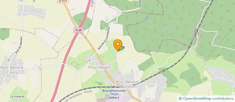 localisation de l'entreprise MONSIEUR JULIEN LEVESQUE  GRAND BOURGTHEROULDE