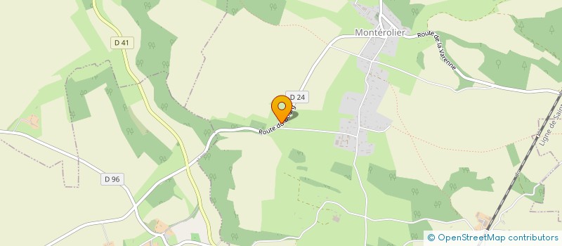 localisation de l'entreprise MONSIEUR JULIEN LEVISTRE  MONTEROLIER