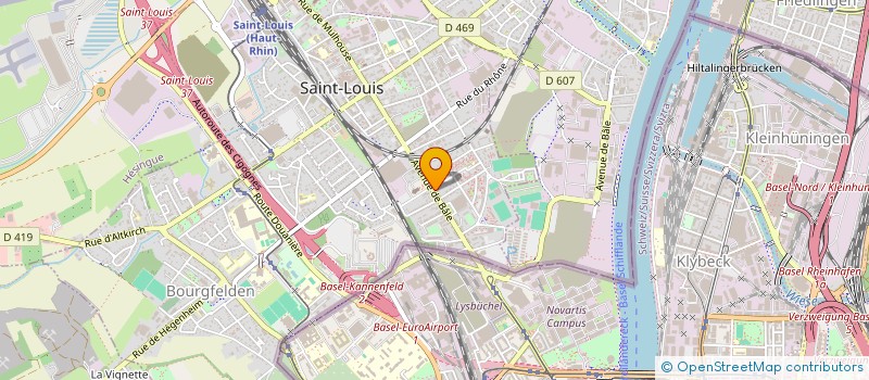 localisation de l'entreprise MONSIEUR JULIEN LEVY  SAINT-LOUIS