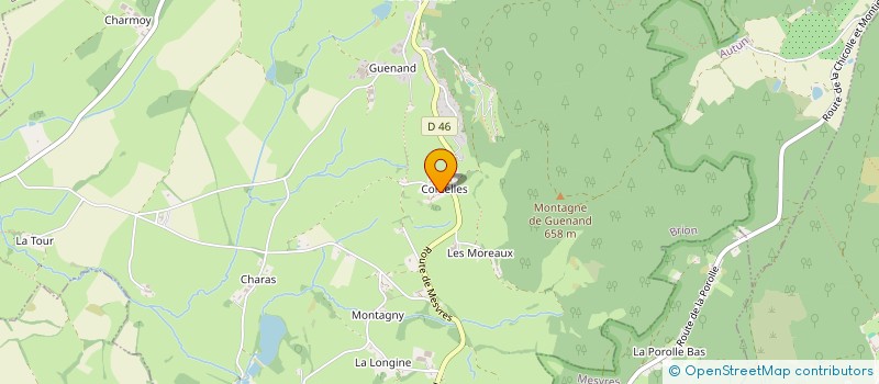 localisation de l'entreprise MONSIEUR JULIEN LHENRY  BRION