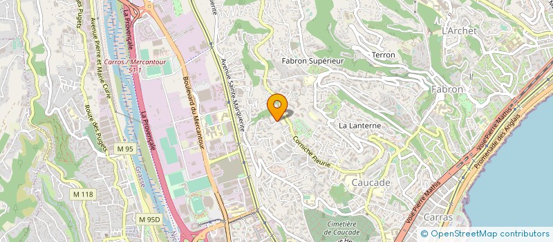 localisation de l'entreprise MONSIEUR JULIEN LHERMITTE à NICE