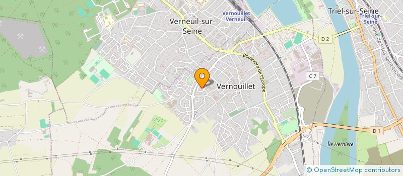 localisation de l'entreprise MONSIEUR JULIEN LIAN à VERNOUILLET