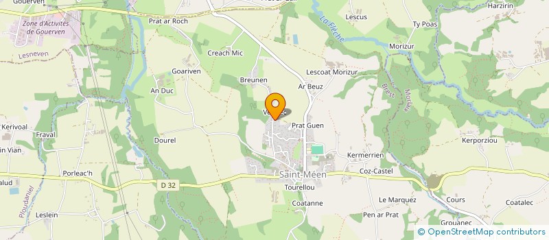 localisation de l'entreprise MONSIEUR JULIEN LIBOUBAN  SAINT-MEEN