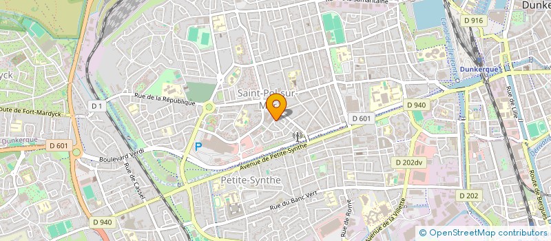 localisation de l'entreprise MONSIEUR JULIEN LICOUR à DUNKERQUE
