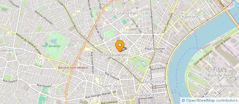 localisation de l'entreprise MONSIEUR JULIEN LIEVRE à BORDEAUX
