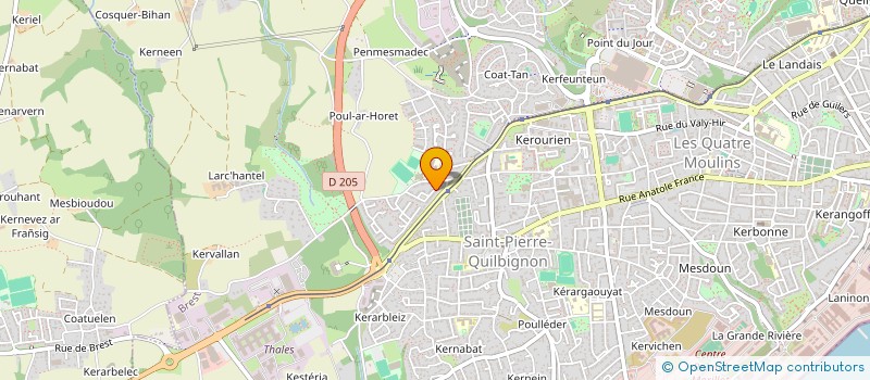 localisation de l'entreprise MONSIEUR JULIEN LIMOUSIS à ANNECY