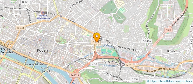 localisation de l'entreprise MONSIEUR JULIEN LIMOUZIN  ROUEN