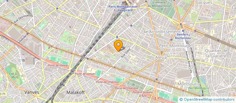 localisation de l'entreprise MONSIEUR JULIEN LIONNET  PARIS