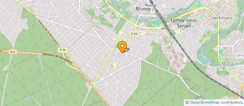 localisation de l'entreprise MONSIEUR JULIEN LIOUBCHANSKY à BRUNOY