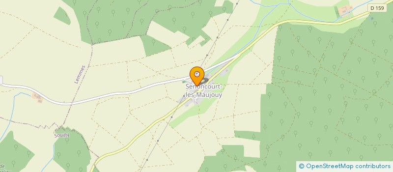 localisation de l'entreprise MONSIEUR JULIEN LISIECKI à SENONCOURT-LES-MAUJOUY