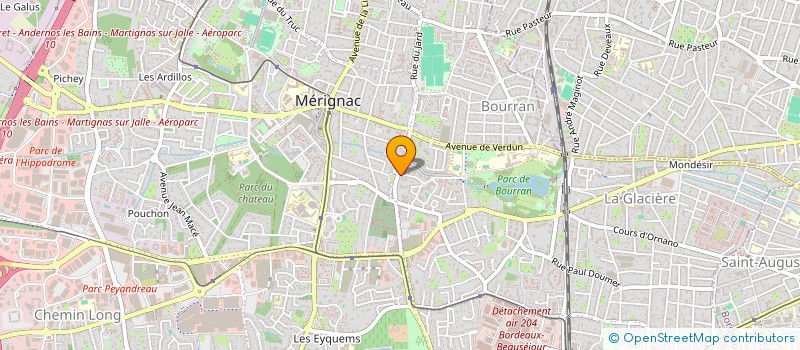 localisation de l'entreprise MONSIEUR JULIEN LISITA  MERIGNAC