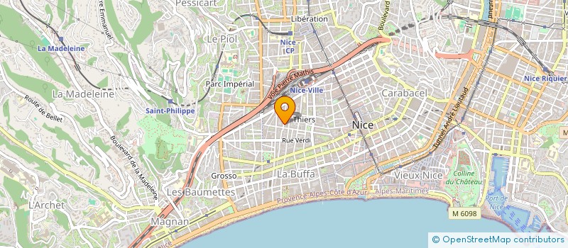 localisation de l'entreprise MONSIEUR JULIEN LIVERT à NICE