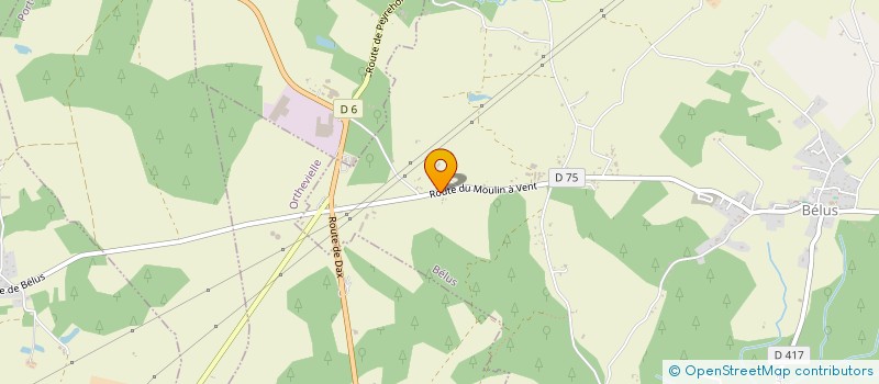 localisation de l'entreprise MONSIEUR JULIEN LOCHON  BELUS