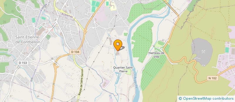 localisation de l'entreprise MONSIEUR JULIEN LOGNON  VILLENEUVE-DE-BERG