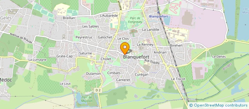 localisation de l'entreprise MONSIEUR JULIEN LOPEZ à BLANQUEFORT