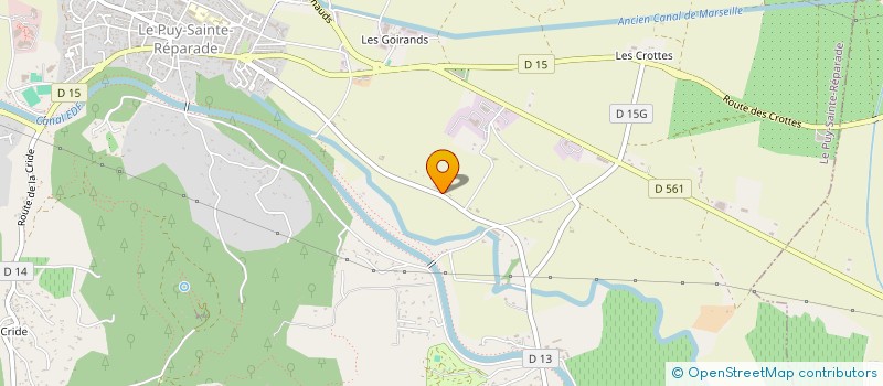 localisation de l'entreprise MONSIEUR JULIEN LOPEZ à LE PUY-SAINTE-REPARADE