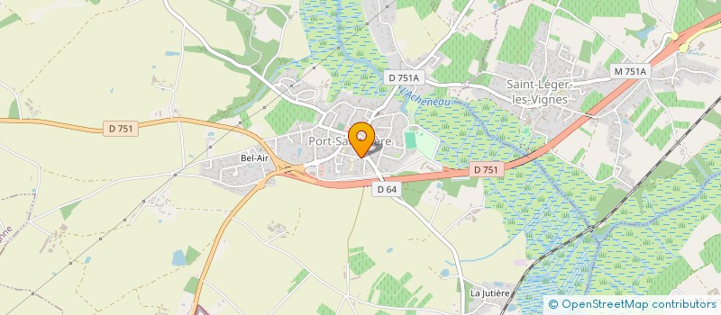 localisation de l'entreprise MONSIEUR JULIEN LOQUET  PORT-SAINT-PERE