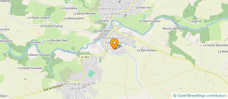 localisation de l'entreprise MONSIEUR JULIEN LOREAU à SEVREMOINE