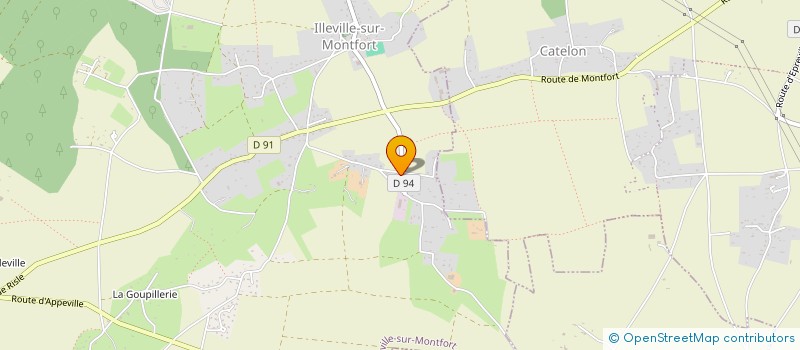 localisation de l'entreprise MONSIEUR JULIEN LORGERIL  ILLEVILLE-SUR-MONTFORT