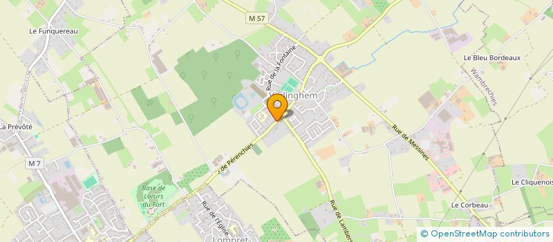 localisation de l'entreprise MONSIEUR JULIEN LORIDAN  VERLINGHEM