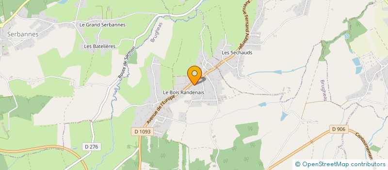 localisation de l'entreprise MONSIEUR JULIEN LORIOLLE à BRUGHEAS