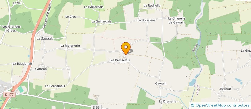 localisation de l'entreprise MONSIEUR JULIEN LORIT  RENAC