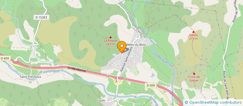 localisation de l'entreprise MONSIEUR JULIEN LOUBIE  SAINT-JEAN-DE-VEDAS