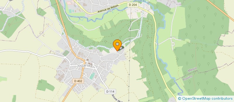 localisation de l'entreprise MONSIEUR JULIEN LOUIS  JOUARRE