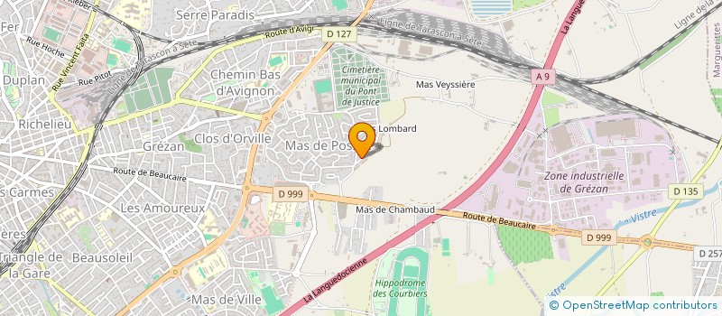 localisation de l'entreprise MONSIEUR JULIEN LOUIS  NIMES