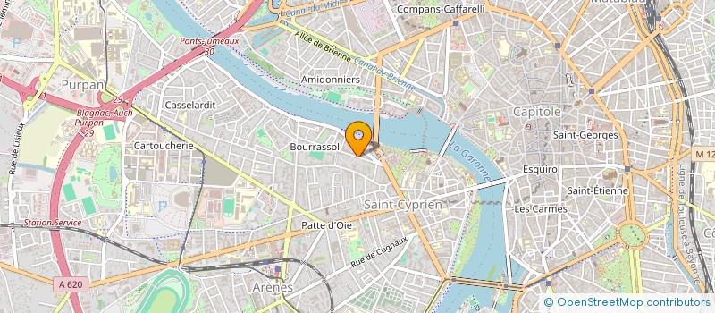 localisation de l'entreprise MONSIEUR JULIEN LOUIS à TOULOUSE