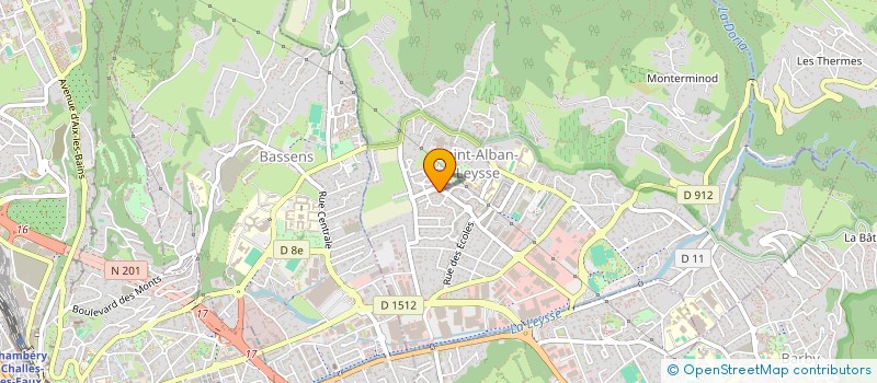 localisation de l'entreprise MONSIEUR JULIEN LOUIS  SAINT-ALBAN-LEYSSE