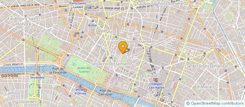 localisation de l'entreprise MONSIEUR JULIEN LOUIS PIERRE MIGEON  PARIS