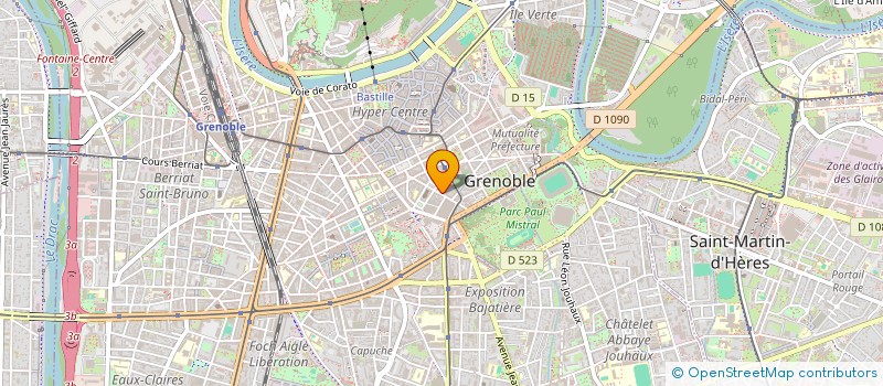 localisation de l'entreprise MONSIEUR JULIEN LOUTCHMIA à GRENOBLE