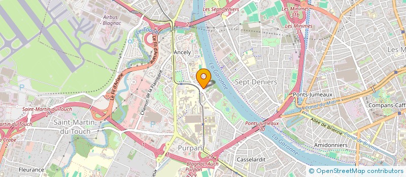localisation de l'entreprise MONSIEUR JULIEN LOUTON à TOULOUSE