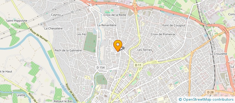 localisation de l'entreprise MONSIEUR JULIEN LUCAS à BEZIERS