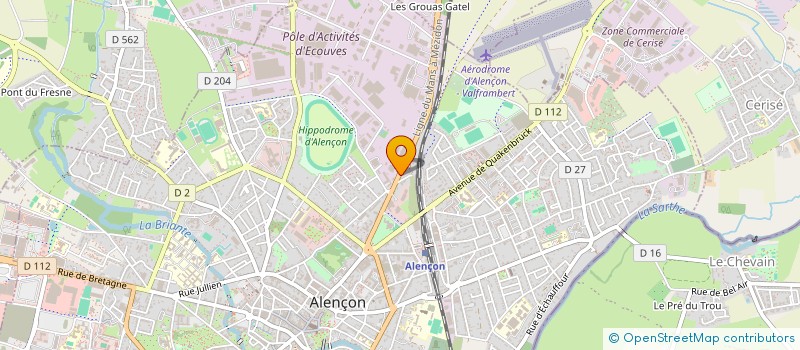 localisation de l'entreprise MONSIEUR JULIEN LUCAS à ALENCON