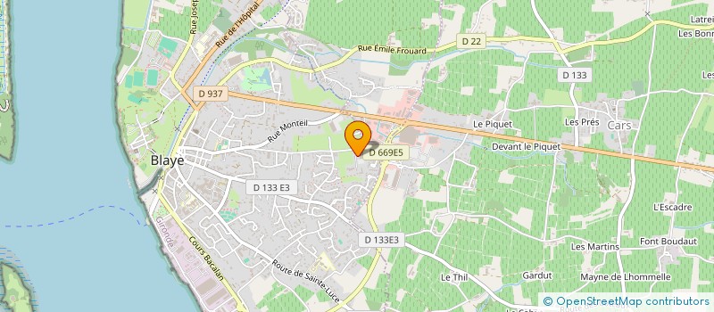 localisation de l'entreprise MONSIEUR JULIEN LUCAS Y HERNANDEZ  BORDEAUX