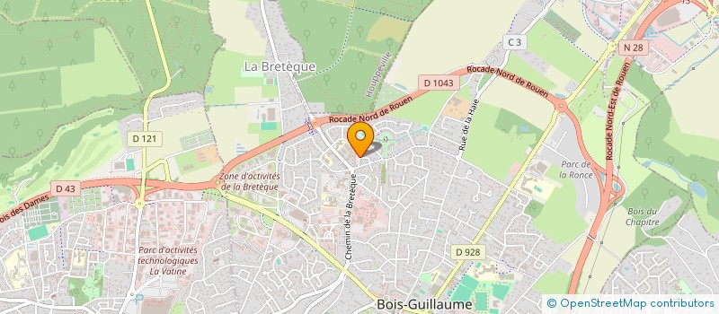 localisation de l'entreprise MONSIEUR JULIEN LUDORMIR à BOIS-GUILLAUME