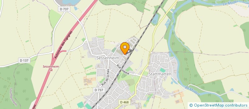 localisation de l'entreprise MONSIEUR JULIEN LUDWIG  SESSENHEIM