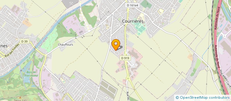 localisation de l'entreprise MONSIEUR JULIEN LUTIC  COURRIERES