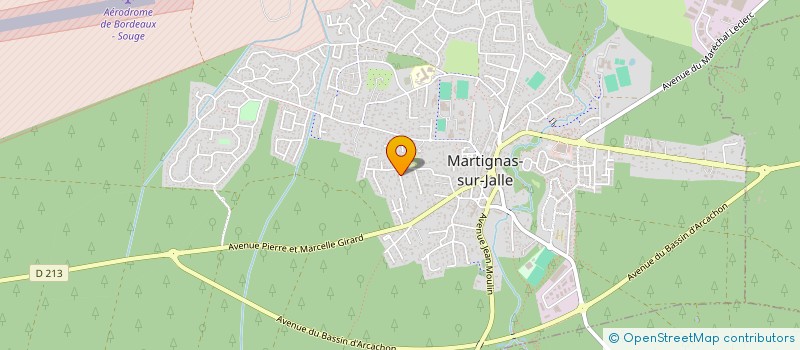localisation de l'entreprise MONSIEUR JULIEN LUTRINGER à MARTIGNAS-SUR-JALLE