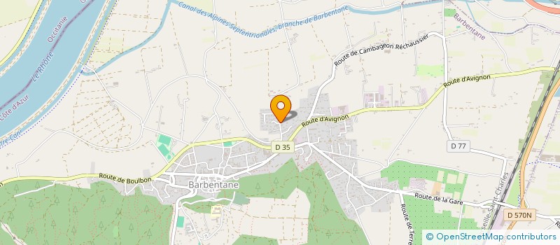 localisation de l'entreprise MONSIEUR JULIEN LUXEMBOURG  BARBENTANE