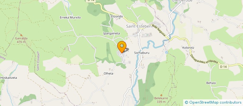 localisation de l'entreprise MONSIEUR JULIEN MAAS  SAINT-ESTEBEN